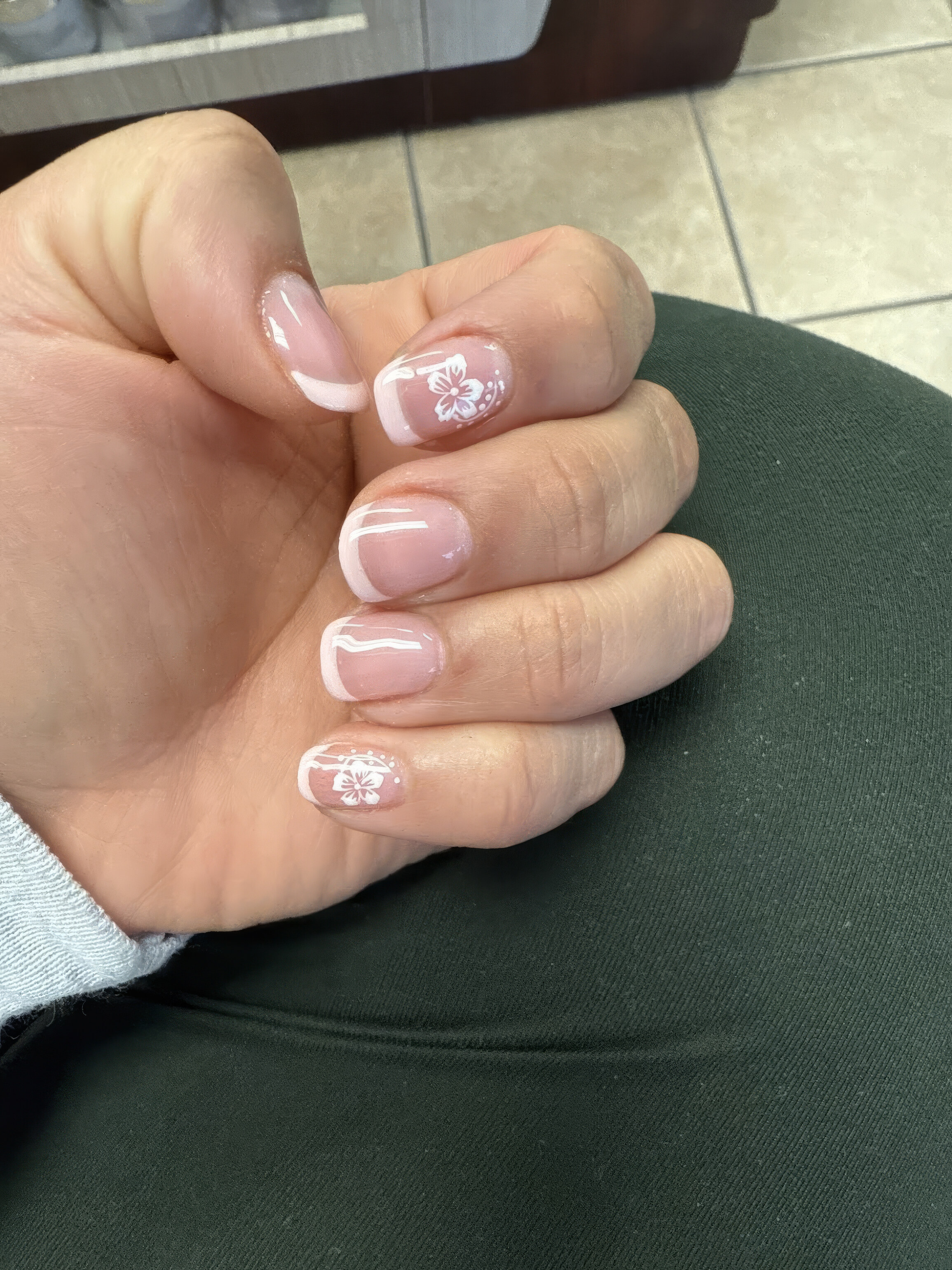 Customer manicure photo