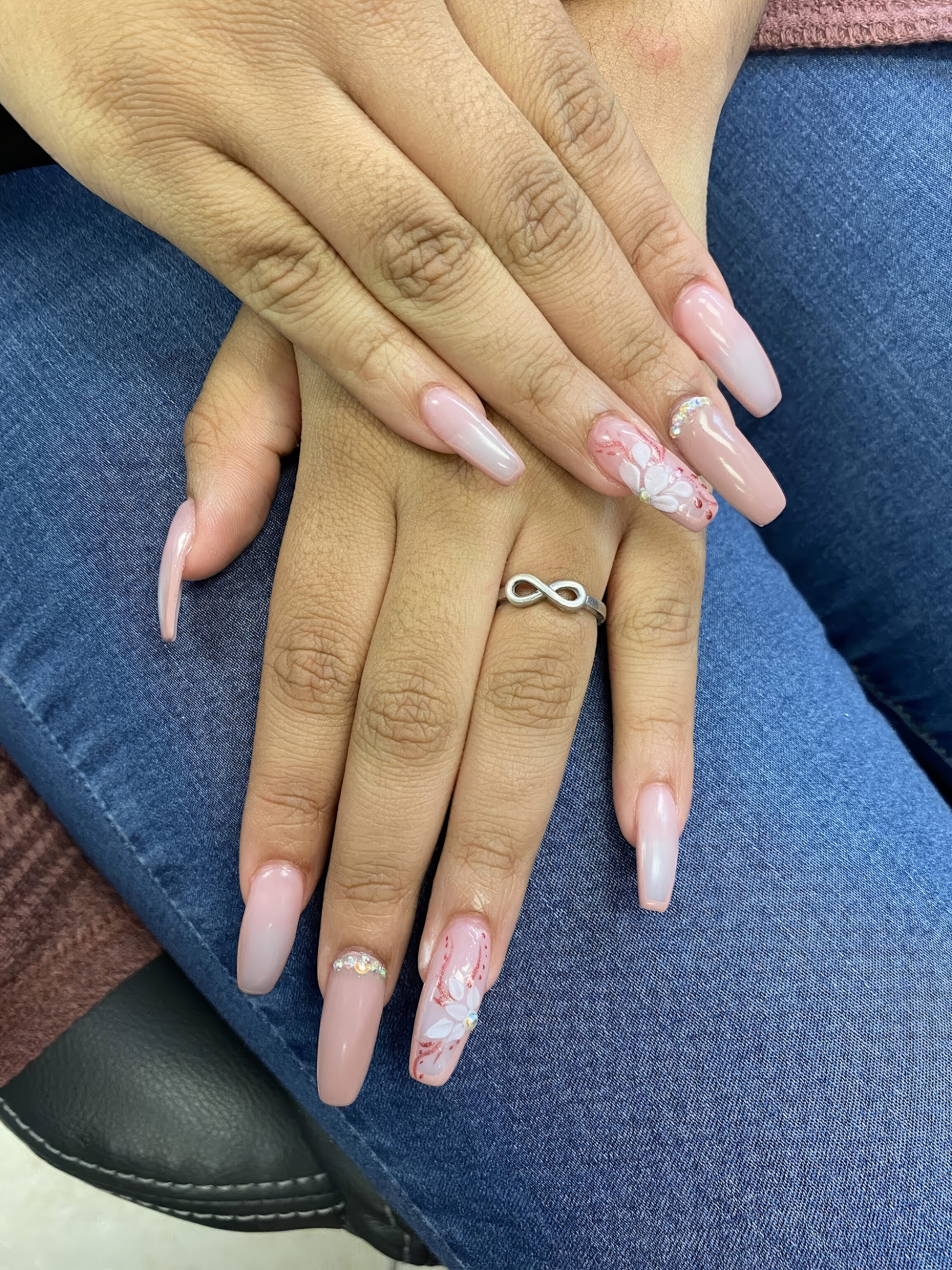 Customer nail art photo